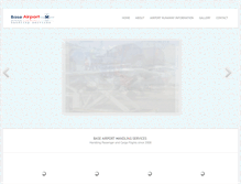 Tablet Screenshot of baseairporthandling.com